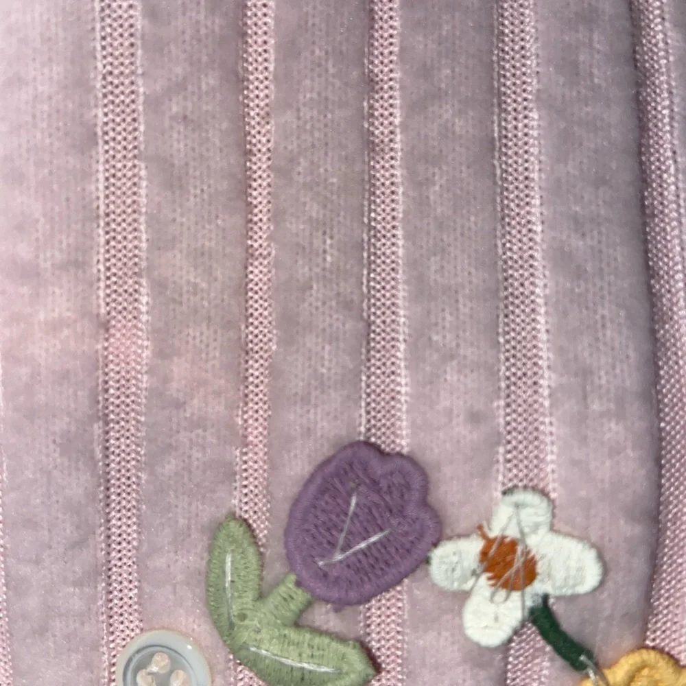 Pink Ribbed Pajama Set with Heart Design - Picture 6 of 6